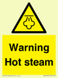 WK12640: Warning Hot steam