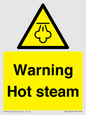 WK12640: Warning Hot steam