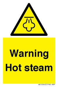 WK12640: Warning Hot steam