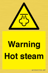WK12640: Warning Hot steam