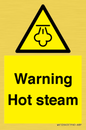 WK12640: Warning Hot steam