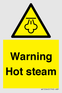 WK12640: Warning Hot steam