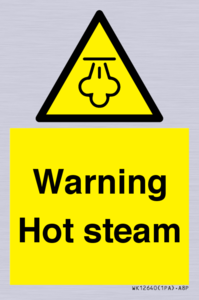 WK12640: Warning Hot steam
