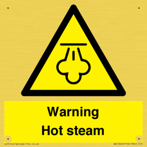 WK12640: Warning Hot steam