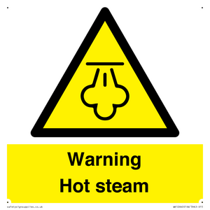 WK12640: Warning Hot steam