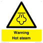 WK12640: Warning Hot steam