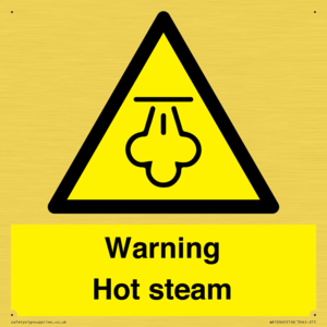 WK12640: Warning Hot steam