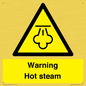 WK12640: Warning Hot steam