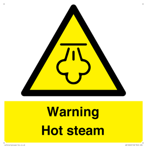 WK12640: Warning Hot steam