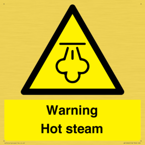 WK12640: Warning Hot steam