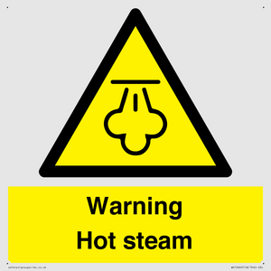 WK12640: Warning Hot steam