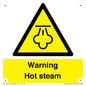 WK12640: Warning Hot steam