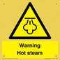 WK12640: Warning Hot steam