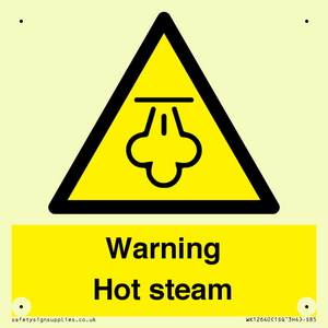 WK12640: Warning Hot steam