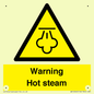WK12640: Warning Hot steam