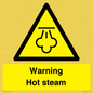 WK12640: Warning Hot steam