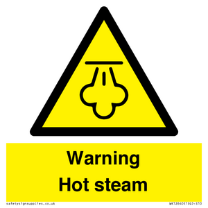 WK12640: Warning Hot steam