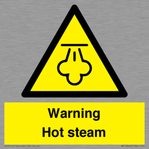 WK12640: Warning Hot steam