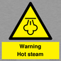 WK12640: Warning Hot steam