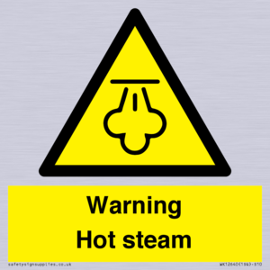 WK12640: Warning Hot steam