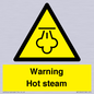 WK12640: Warning Hot steam