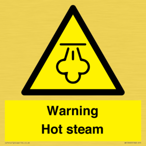 WK12640: Warning Hot steam