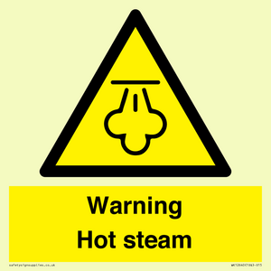 WK12640: Warning Hot steam