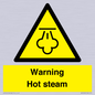 WK12640: Warning Hot steam