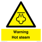 WK12640: Warning Hot steam