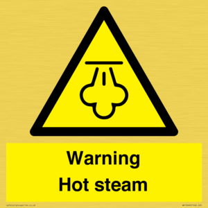 WK12640: Warning Hot steam