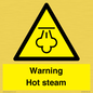 WK12640: Warning Hot steam