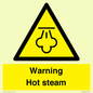 WK12640: Warning Hot steam