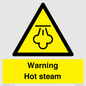 WK12640: Warning Hot steam