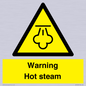 WK12640: Warning Hot steam