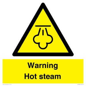 WK12640: Warning Hot steam