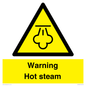 WK12640: Warning Hot steam