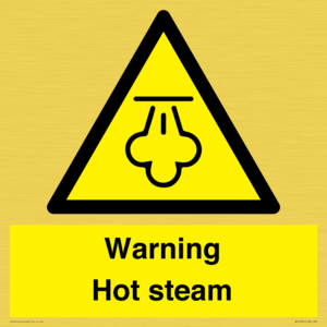 WK12640: Warning Hot steam