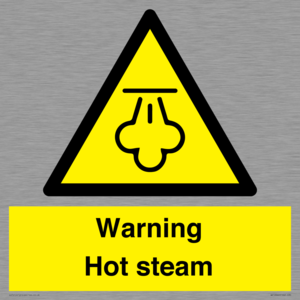 WK12640: Warning Hot steam