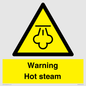 WK12640: Warning Hot steam