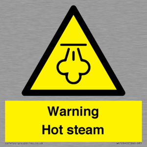 WK12640: Warning Hot steam