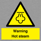 WK12640: Warning Hot steam