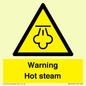 WK12640: Warning Hot steam