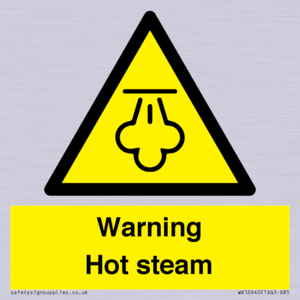 WK12640: Warning Hot steam