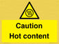 WK12642: Caution Hot content
