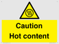 WK12642: Caution Hot content