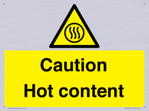 WK12642: Caution Hot content