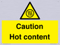 WK12642: Caution Hot content