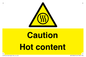WK12642: Caution Hot content