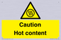 WK12642: Caution Hot content