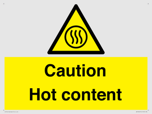 WK12642: Caution Hot content